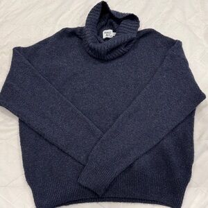 Princess Polly Heathered Blue Knit Sweater